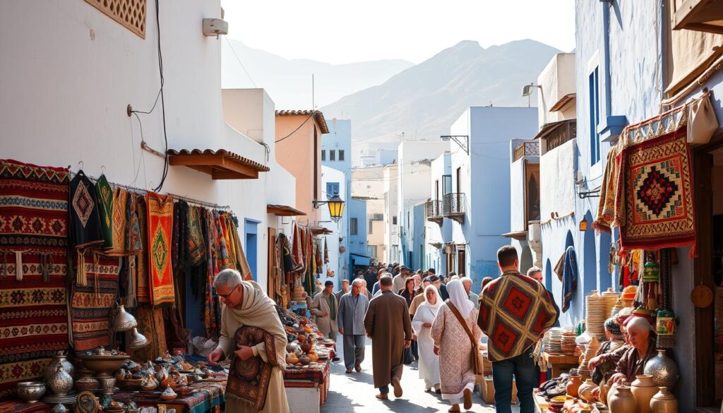 Chefchaouen markets