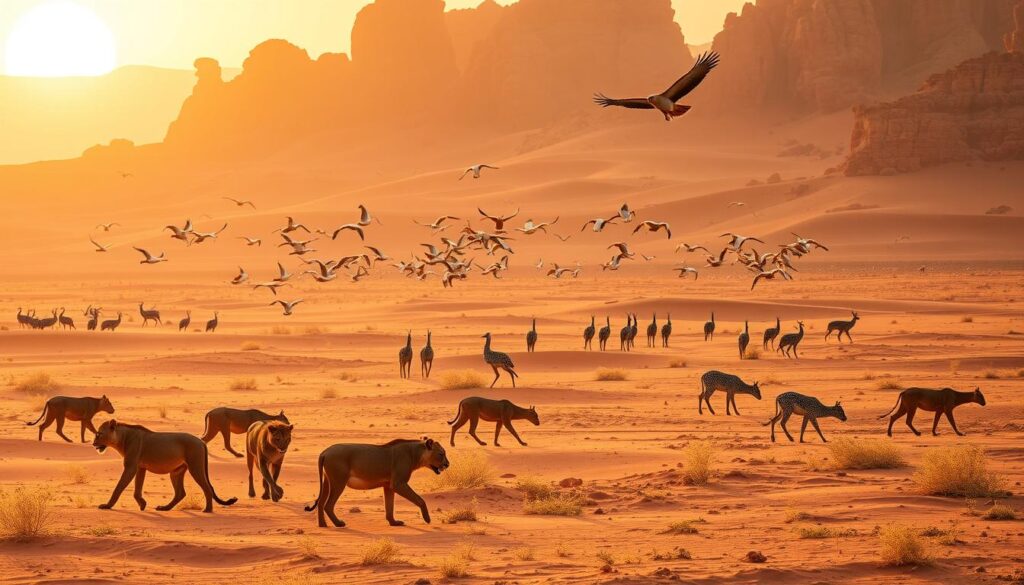 Sahara Desert Wildlife Sahara Desert Wildlife