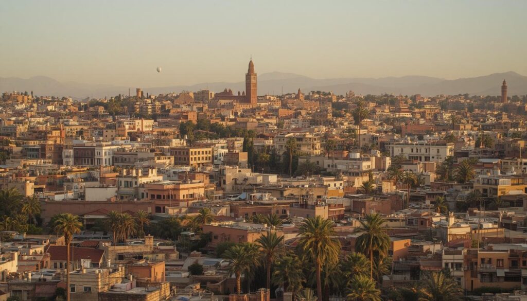 marrakech city life