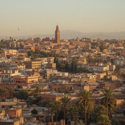 marrakech city life