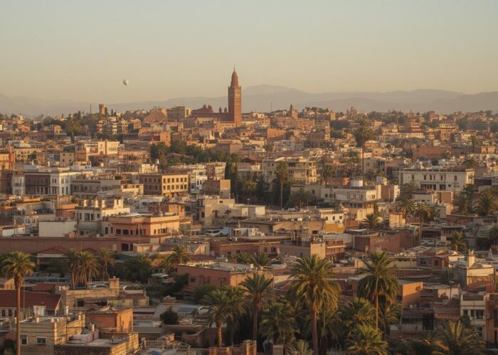 marrakech city life